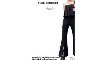 Black Flare Pants