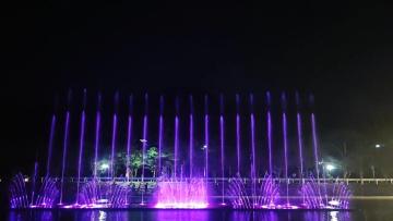 Lake Music Dance Floating Fountain