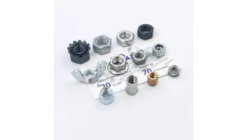 Customizable Knurled Brass Nuts and Screws for Precision Fastening1