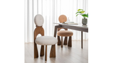 Nordic modern minimalist soft bag dining chair lamb velvet home back chair light luxury makeup chair1