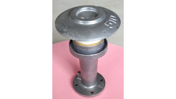 The subassembly of aluminum die casting and plastic parts-12IN FEED ASSEMBLY JDS