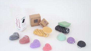 Hot sales Factory Organic konjac sponge set1
