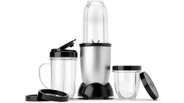 Small - sized Silver 11 - piece Juicer Set