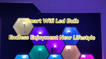 LED Bulb Phone Controlled Smart Light E26 E27 16 Million RGB White Dream Colors LED WiFi Smart Bulb1