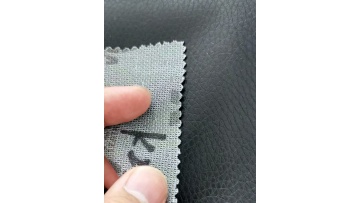 Black Textured Premium Faux Leather: Eye-Catching for Bags, Upholstery & Decor Applications