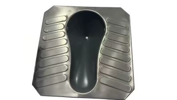 High-Quality Stainless Steel Squat Toilet Model