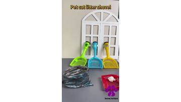 Pet cat litter shovel