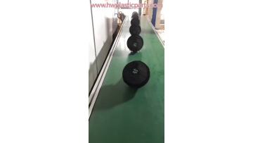 Black injection molded base