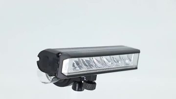 New aluminum alloy horizontal bicycle headlight