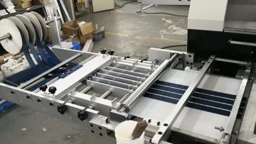 Ribbon foil stamping and screen printing line