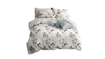 Printed Pattern Bright Color Bed Sheet Polyester Bedding Sets Fabric Bed Quilt Cover For Bedroom1
