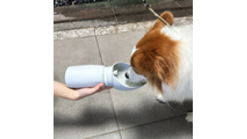 OEM ODM Eco-Friendly 550ML Fold Portable Outdoor Silicone Travel Bowls Pet Water Bottle For Dogs1
