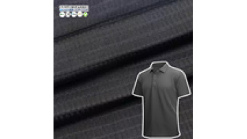 OEM Sportswear Fabric 97.5%Polyester 2.5%Spandex 180gsm Dyed Stretch Smooth Handf Anti-pill Knitted Fabric for T-shirt1