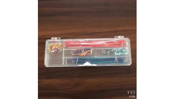 830 points electronic prototype breadboard and jumper wire with suitable wire kit1