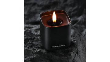 Square Glass Jar Scented Candle