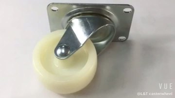 White PP Caster
