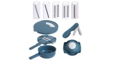 16 in 1Multi Manual Slicer Rotate Vegetable Cutter With Drain Basket1