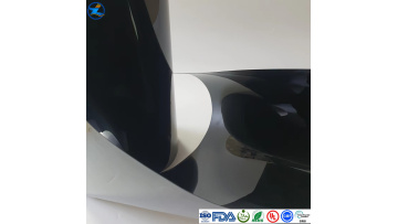 Rigid High Glossy Opaque Black PET/RPET Themoplast
