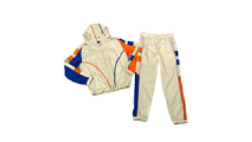 Sports Clothing Full Zip Silk Screen Printing Custom Polyester Men's Windbreaker Jacket Tracksuit1