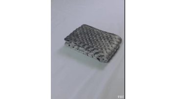 Custom made polar fleece minky dot baby blanket1