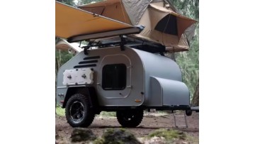 Mini Teardrop trailer C-D 2