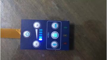 Button backlit
