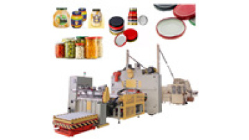 Twist off lug cap metal lid press making machine production for glass jar1