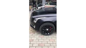 satin black vinyl wrap