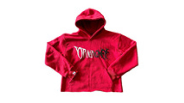 Customized Street Vintage Sweater High Quality French Terry Heat Transfer 3D Powder puff Hoodie1