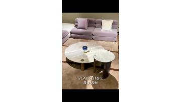 Italian Luxury High-end Mabrle Living Room Furniture Set