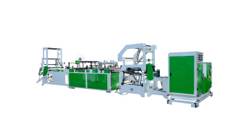 Drawstring bag making machine running video