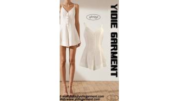 BUTTON UP PLAYSUIT