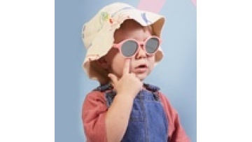 Top Selling 2023 High-Quality Flexible Silicone Round Frame UV Protection Sunglasses for Kids, Girls, and Babies with Polarization1