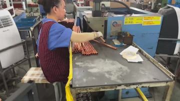 the process of copper tube