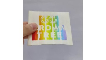 Floating yarn special technique woven label