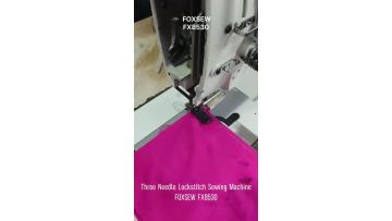 Three Needle Lockstitch Sewing Machine FOXSEW FX8530