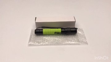 New aluminum rubberized pen clip pocket EDC flashlight 2*AA battery powered slim hand torch light led1