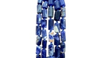Natural Stone Sodalite Barrel Beads for Jewelry Making1
