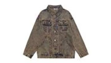 Garment OEM/ODM Wholesale Jeans Jacket Retro Vintage Wash Denim Jacket For Men1