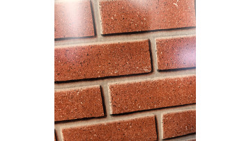 HDP Red Color Coated Brick Grain Aluminum