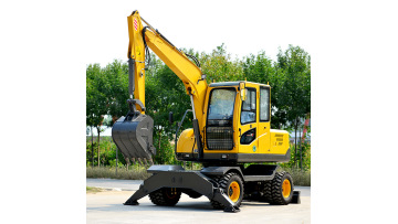Wheel Excavator video 