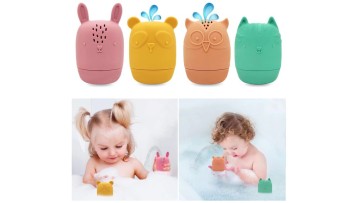 Silicone bath toy