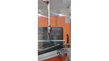 Black injection-molded plastic frame