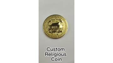 Custom Religious Pattern Coin