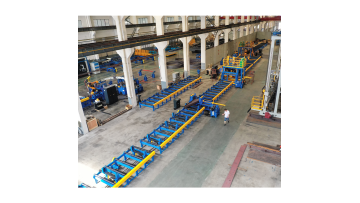 horizontal h beam welding line