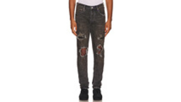 Custom Embroidered Jeans Tapered Mens Scratch Pants Fit Slim Skinny Jeans Men Biker Jeans1