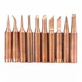 5/3pcs DIY Soldering Tip Set Copper Lead-free Electric Solder Iron Welding Replacement Tip Station Repair Welding Tips Tools Kit