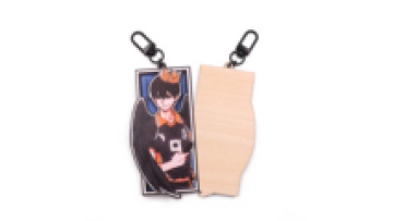 Personalised Keychains Custom Anime Printing Wooden Keychain Personalized Engraved Couple Keychains1