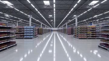BIDE TPU FLOOR for SUPERMARKETS