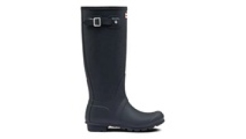 Women's Knee High Matte Rubber Wellington Boots1